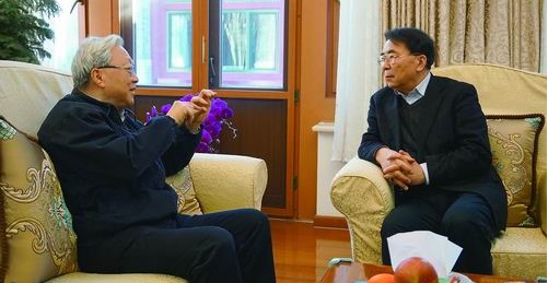 中科院领导慰问老领导老科学家老同志